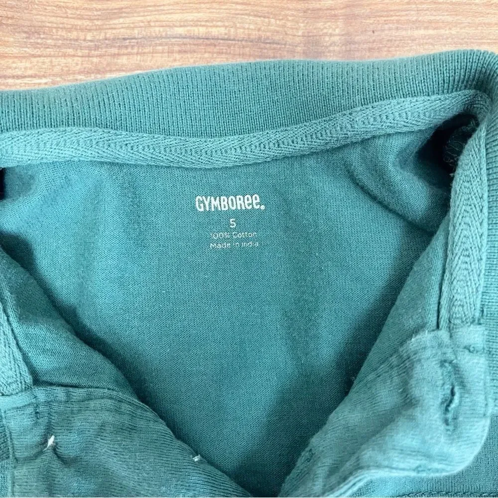 Gymboree Set of 3 Shirts and Matching Plaid Shorts - Picture 4 of 5